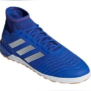 Adidas Predator 19.3 Mens Indoor Soccer Shoes Blue Sz 11